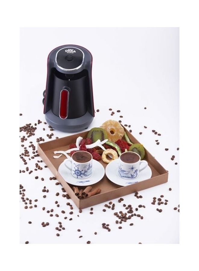 أرزوم ماكينة صنع القهوة التركية أرزوم OK004 مينيو من أوكا 0.5 L 480 W OK004 أحمر وأسود - Image 2