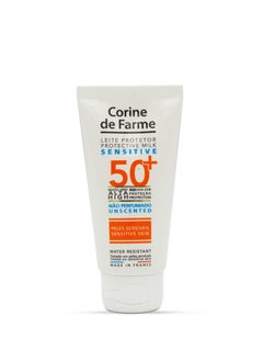 Corine de Farme CDF-Protective Milk Sensitive Unscented Lotion SPF 50+ tube 50ML  - Image 1