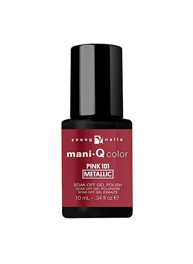 Young Nails Maniq Gel Polish Color Gel Nail Polish For Natural Or Artificial Nails Cure With Led Or Uv Light Soak Off Gel Polish 0.34 Fl Oz.