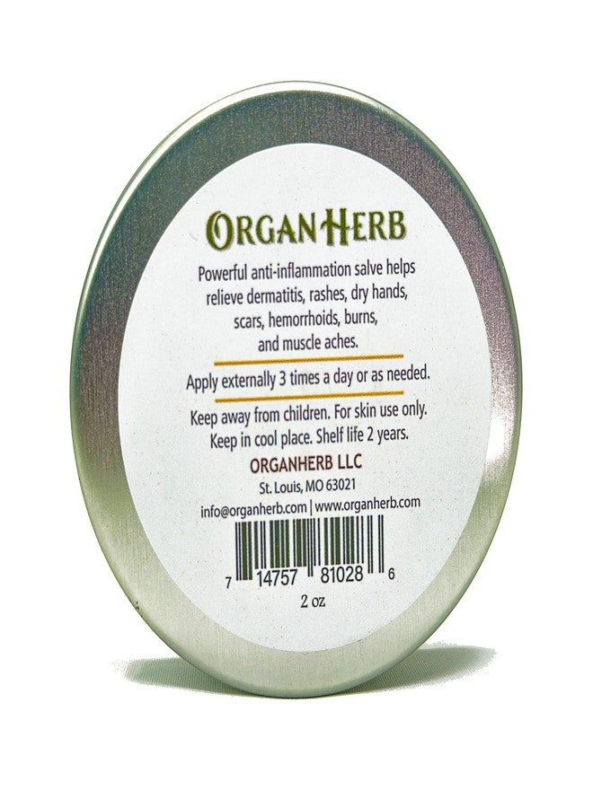 OrganHerb Organic St. John's Wort Salve (Kantarion) 2 oz - Image 2