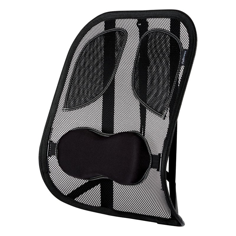 Fellowes Professional Series Mesh Back Support Office Chair with Lumbar Support and TriTensioning Graphite Black standard