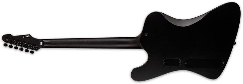 ESP جيتار كهربائي معدني أسود ساتين 6 أوتار LTD Phoenix يمين LPHOENIXBKMBLKS - Image 4