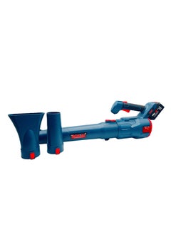 BONAI Cordless Leaf Blower, 168VF 4.0Ah Battery Powered with 30,000 RPM High-Speed Motor, 2-Speed Adjustable, Dual-Use Blower/Vacuum, Overheat Protection, 2 Batteries & Charger for Yard Cleaning  - Image 4