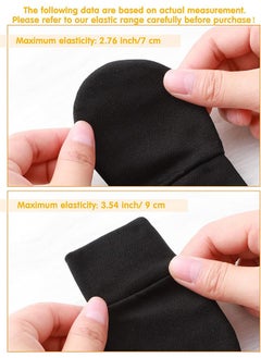 Arabest Baby Fetal Cap Gloves Set, 6 Sets Newborn Cute Cotton  Hat Mittens Baby Beanie Maternity Birth Accessories (White, Grey, Blue, Black, Dark Blue, Brown)  - Image 5