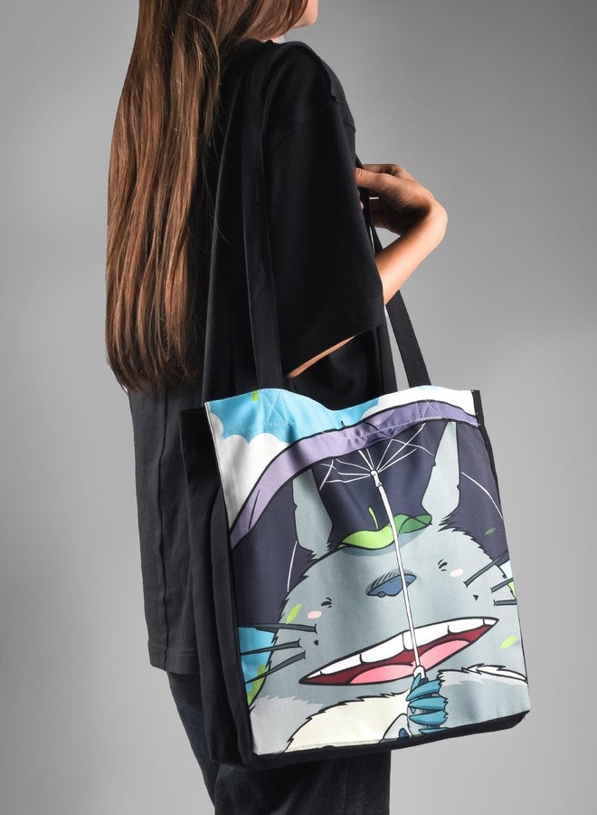 ComicSense.xyz Anime Tote Bags for Women and Men, Tree Spirit Printed Shoulder Handbag - Image 4