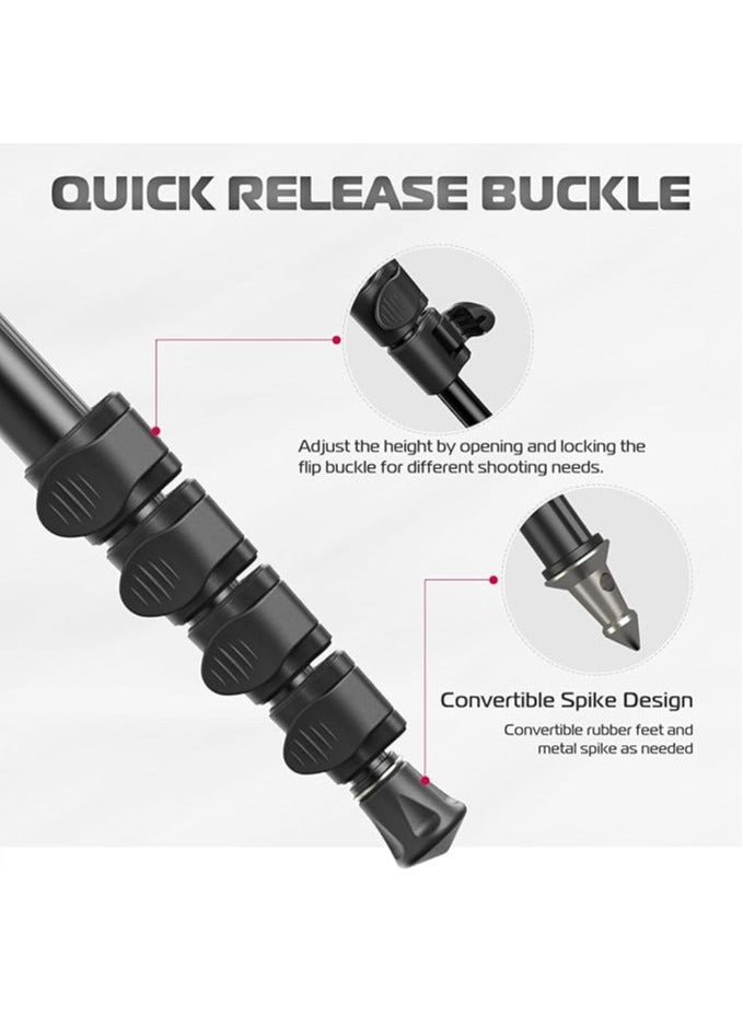 يولانزي عصا أحادية ULANZI TB12 بطول 1.5 متر – عمود قابل للتمديد للكاميرات والهواتف للتصوير والفيديو - Image 2