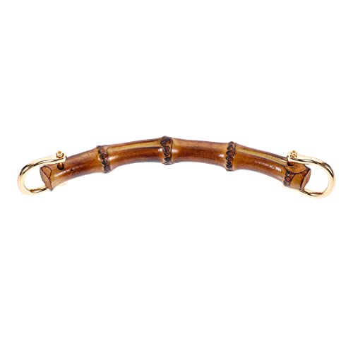 OSALADI Wooden U Shaped Handbag Handles, DIY Bags Accessories for Crossbody Bag Purse, Brown, 19X3X1.5cm - Image 1