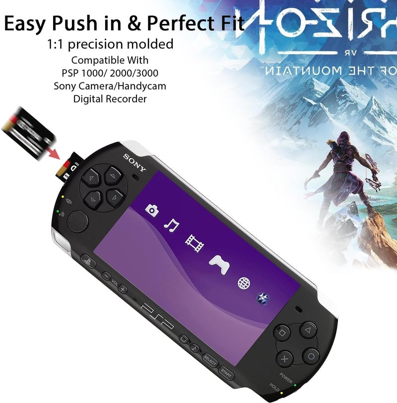 ليجي محول بطاقة ذاكرة Memory Stick لـ PSP 1000 و PSP 2000 و PSP 3000، بطاقة Micro SD إلى Memory Stick Pro Duo MagicGate لكاميرا Handycam وكاميرا Sony PlayStation Portable - Image 5