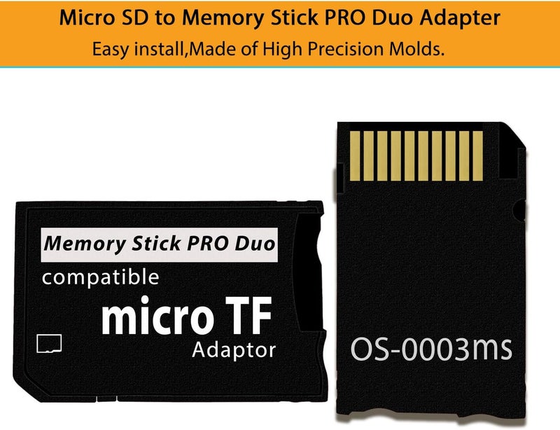 ليجي محول بطاقة ذاكرة Memory Stick لـ PSP 1000 و PSP 2000 و PSP 3000، بطاقة Micro SD إلى Memory Stick Pro Duo MagicGate لكاميرا Handycam وكاميرا Sony PlayStation Portable - Image 3