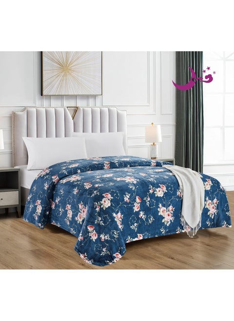 1 Piece Soft Bed Polyester Blanket king Size 200*220 cm