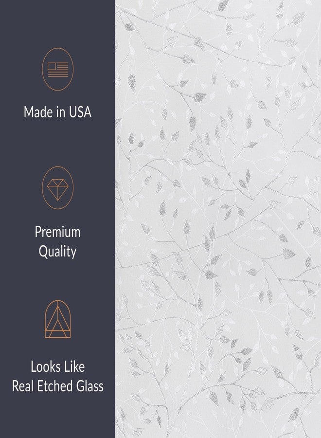 Artscape Canopy | Decorative Privacy Window Film with Textured Glass Pattern | Non-Adhesive & UV Protection | Easy to Apply & Removable | 36 x 72 Inches | Made in USA - Image 5