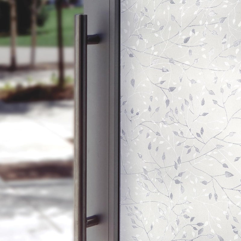 Artscape Canopy | Decorative Privacy Window Film with Textured Glass Pattern | Non-Adhesive & UV Protection | Easy to Apply & Removable | 36 x 72 Inches | Made in USA - Image 1