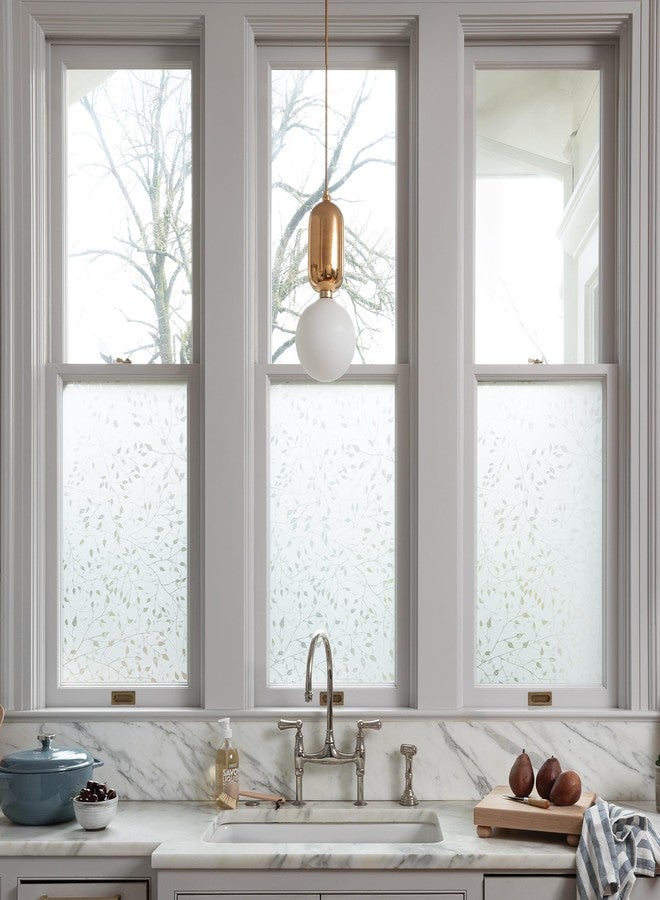 Artscape Canopy | Decorative Privacy Window Film with Textured Glass Pattern | Non-Adhesive & UV Protection | Easy to Apply & Removable | 36 x 72 Inches | Made in USA - Image 2