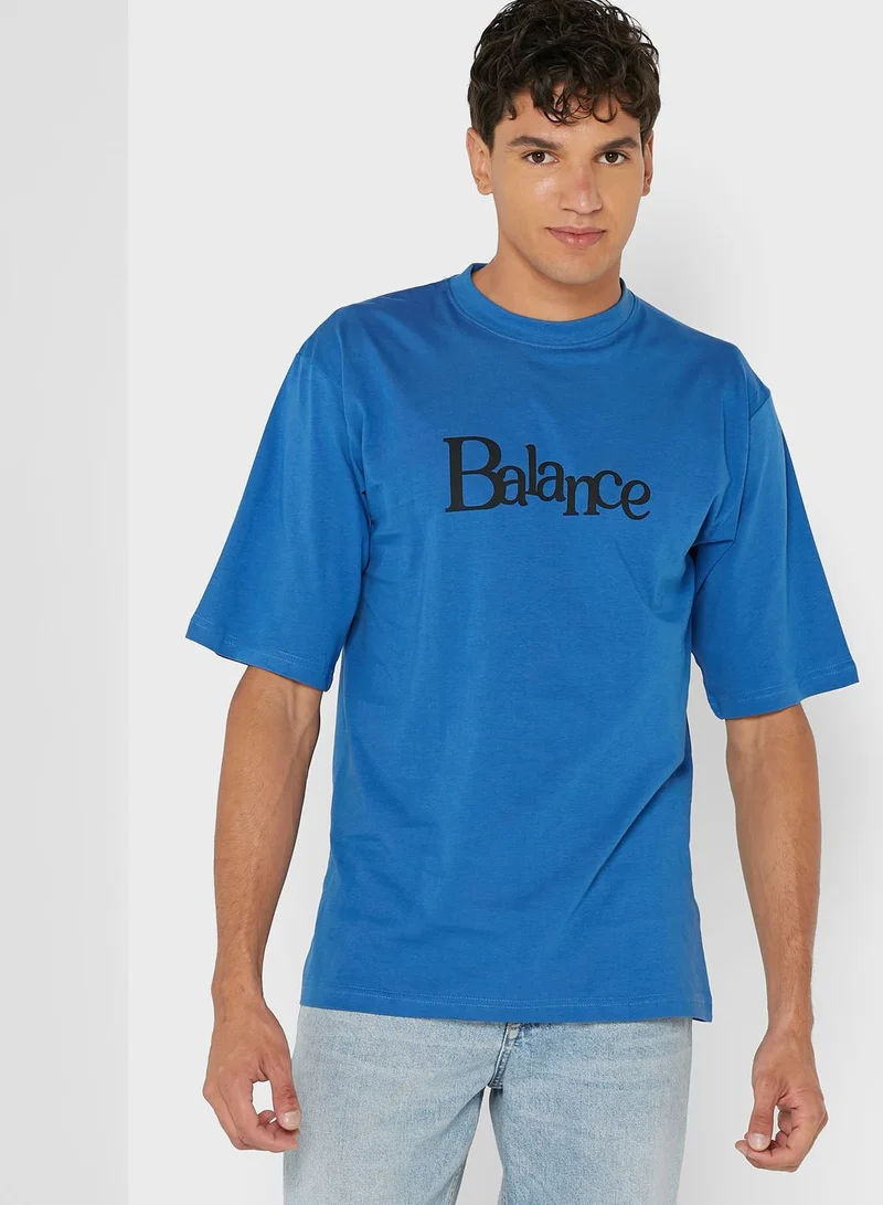 Seventy Five Balance Print T Shirt