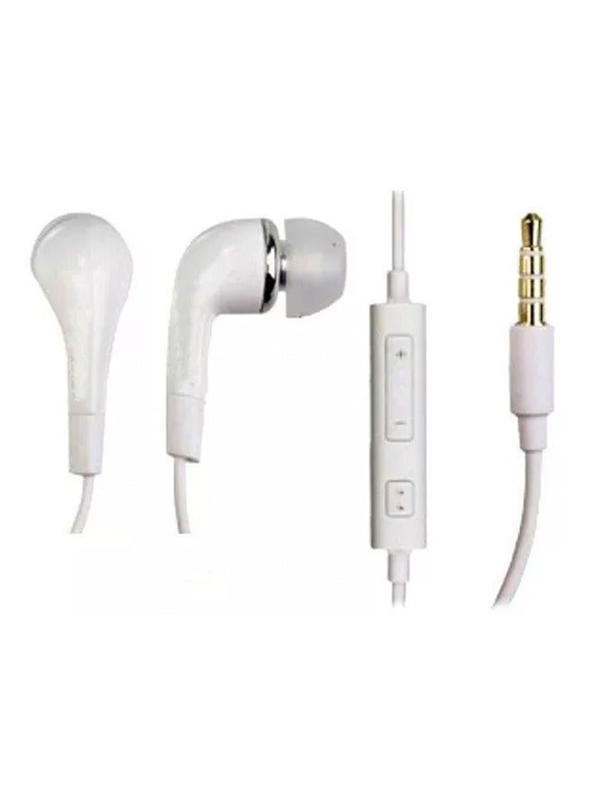 Taimi Pack Of 2 High quality White super comfortable noise isolating silicone earbuds with volume control and microphone - Image 5