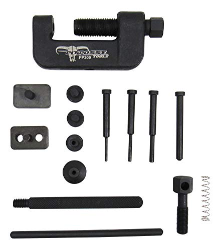 Pit Posse PP309 Chain Breaker and Riveting Tool - 16-Piece Motorcycle Chain Cutter Tool Kit - User-Friendly & Practical - Premium Quality Sturdy Design - Includes Carrying Case - Image 2