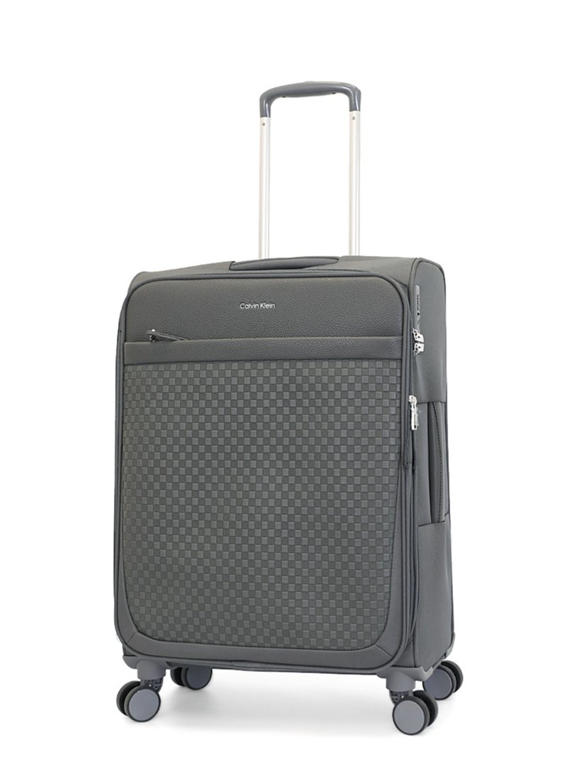 Calvin Klein 3-Piece Softshell Spinner Luggage Set | Lightweight, Flexible Packing for Smart Travelers - Image 2