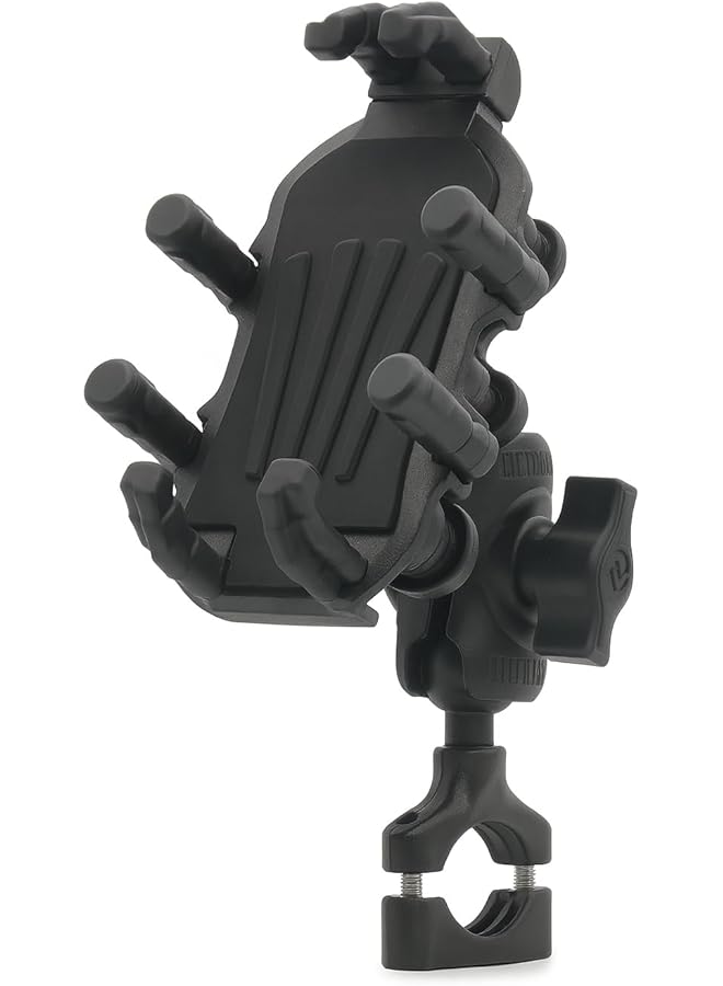 Green Tiger Motorcycle Mobile Holder Anti-Theft 360° | Bike Phone Mount Stand | Universal Scooter Mobile Holder 4.4–6.5 inch