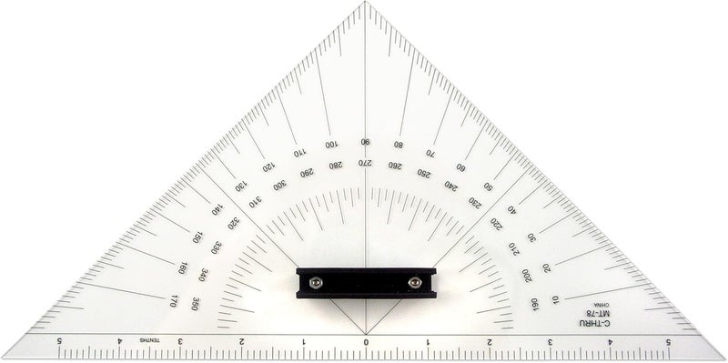 Westcott Westcott MT78 Marine Triangle Clear