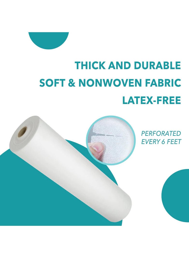 فيفا لفة غطاء سرير غير منسوج يمكن التخلص منها أبيض - Image 2