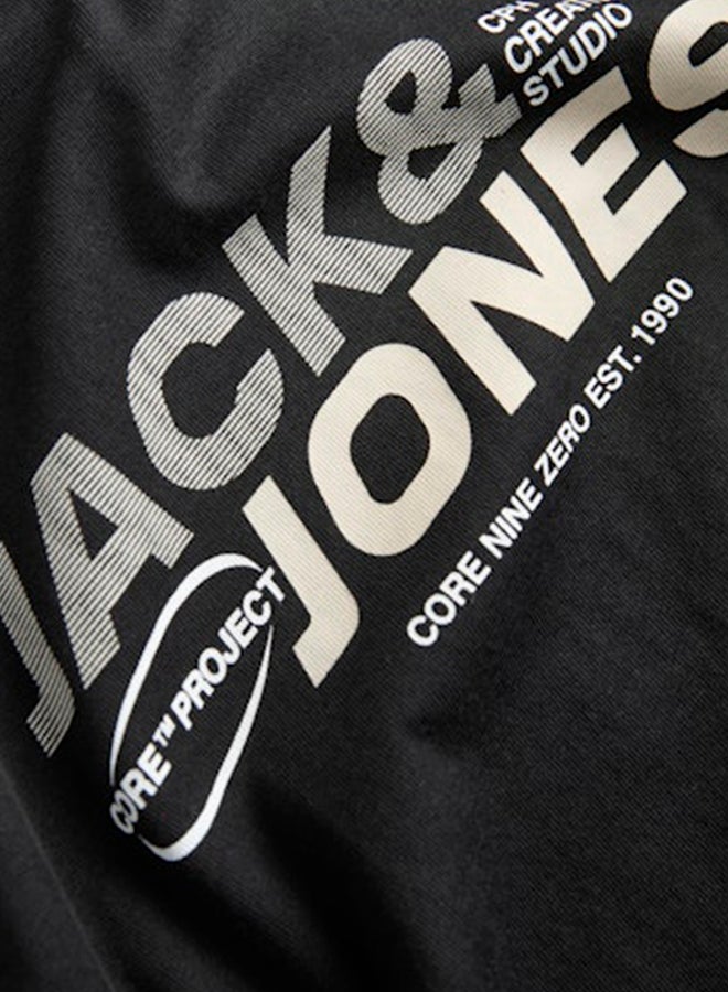 JACK & JONES JACK & JONES Mens Tarmac Print Tee Crew Neck  - Image 2