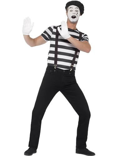 Smiffys Gentleman Mime Artist Costume - Image 1