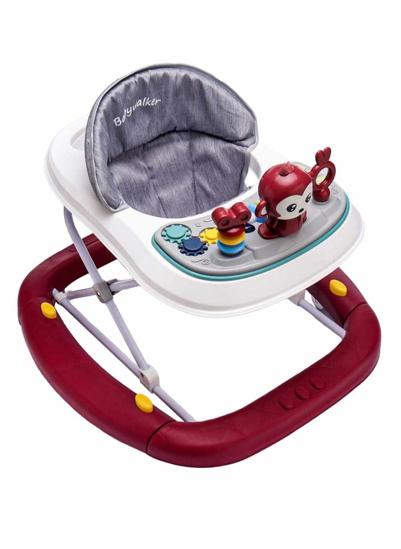 BABYCARA Infants Musical Baby Walker and Rocker Function With Adjustable Height  - Image 2