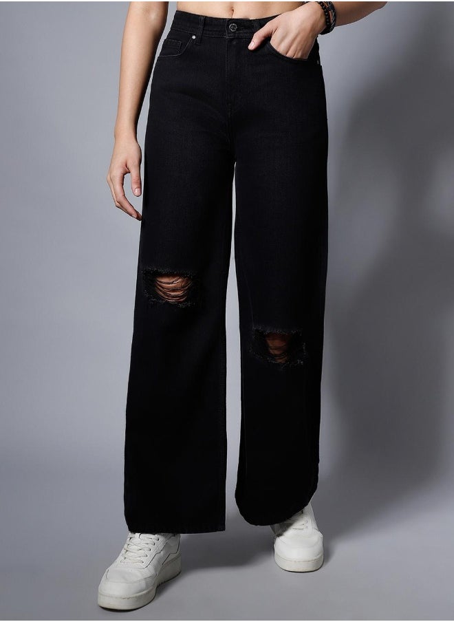 HIGH STAR Women’s Black Jeans – Sleek and Versatile  - Image 3