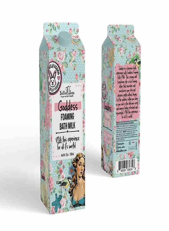 Bella and Bear Bella & Bear Goddess Foaming Bath Milk - Gift for Women - Teens - Tweens - Vegan 12 oz - Image 3