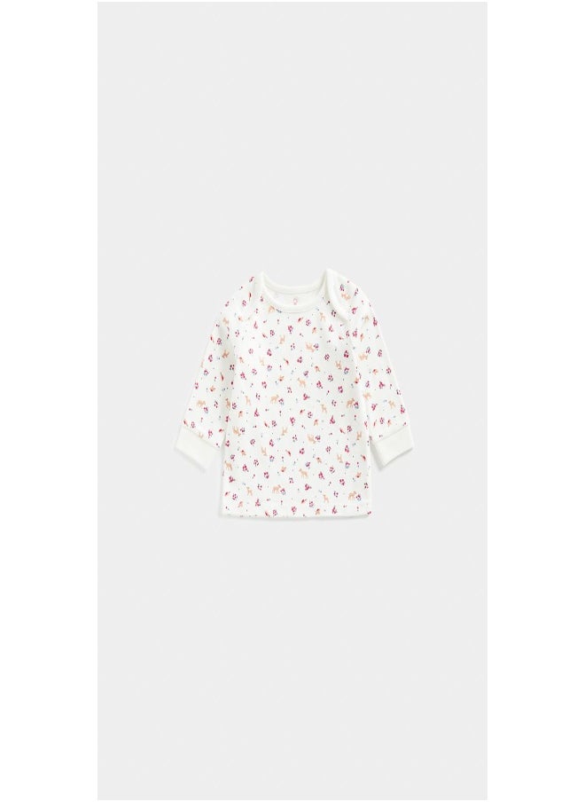 mothercare - Deer Baby Pyjamas 2 Pack - Image 1