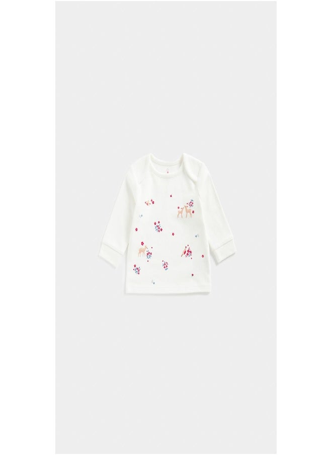 mothercare - Deer Baby Pyjamas 2 Pack - Image 1