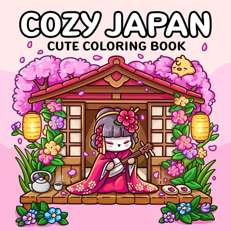 SWIUKPHE Children's Coloring Book, 40 Pages A4 Matte Paper, Perfect for Kids & Adults, Ideal Gift for Creative Minds - Image 1