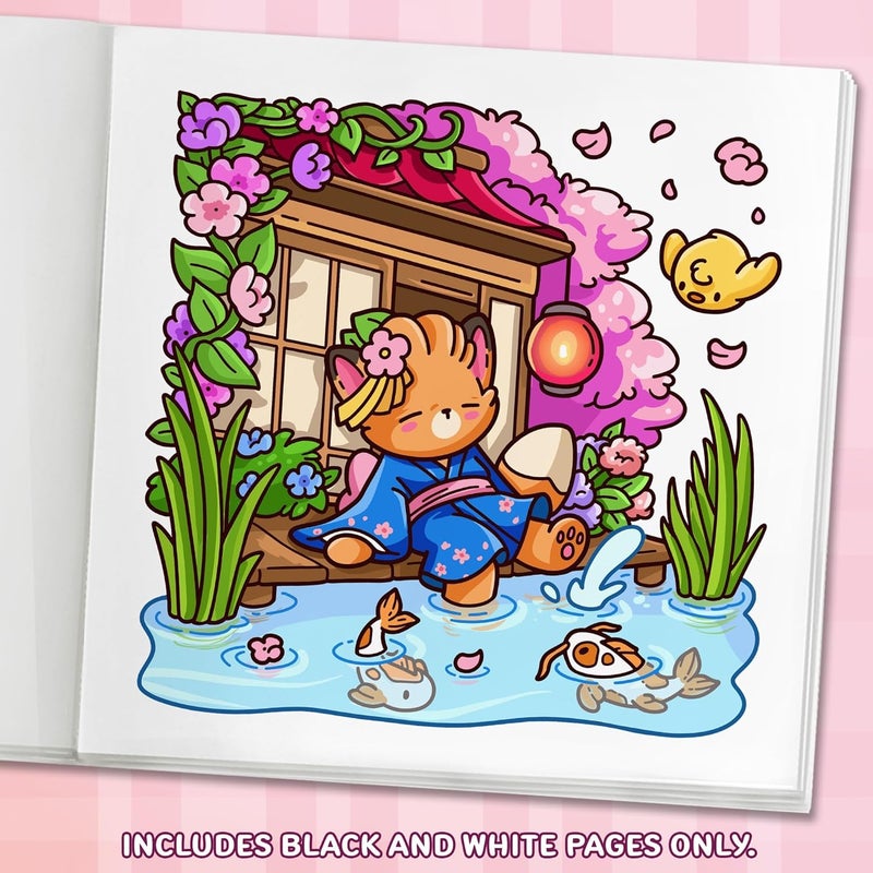 SWIUKPHE Children's Coloring Book, 40 Pages A4 Matte Paper, Perfect for Kids & Adults, Ideal Gift for Creative Minds - Image 4