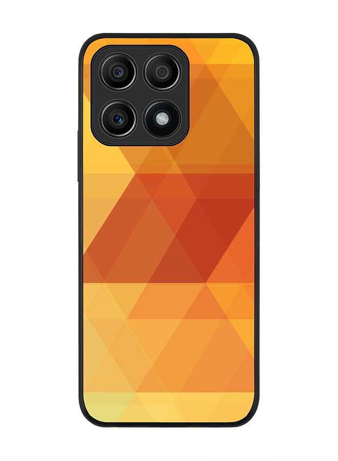 Stylizedd Rugged Black edge case for Honor X8A 4G Slim fit Soft Case Flexible Rubber Edges Anti Drop TPU Gel Thin Cover - Yellow Fever - Image 1