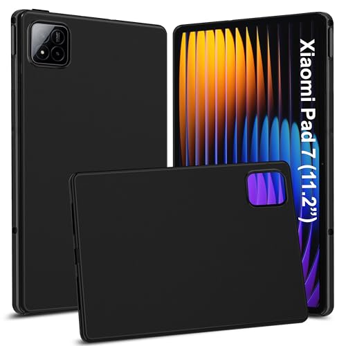 TGK Back Cover for Xiaomi Mi Pad 7 11.2 inch Case/Pad 7 Pro (Black) - Image 1