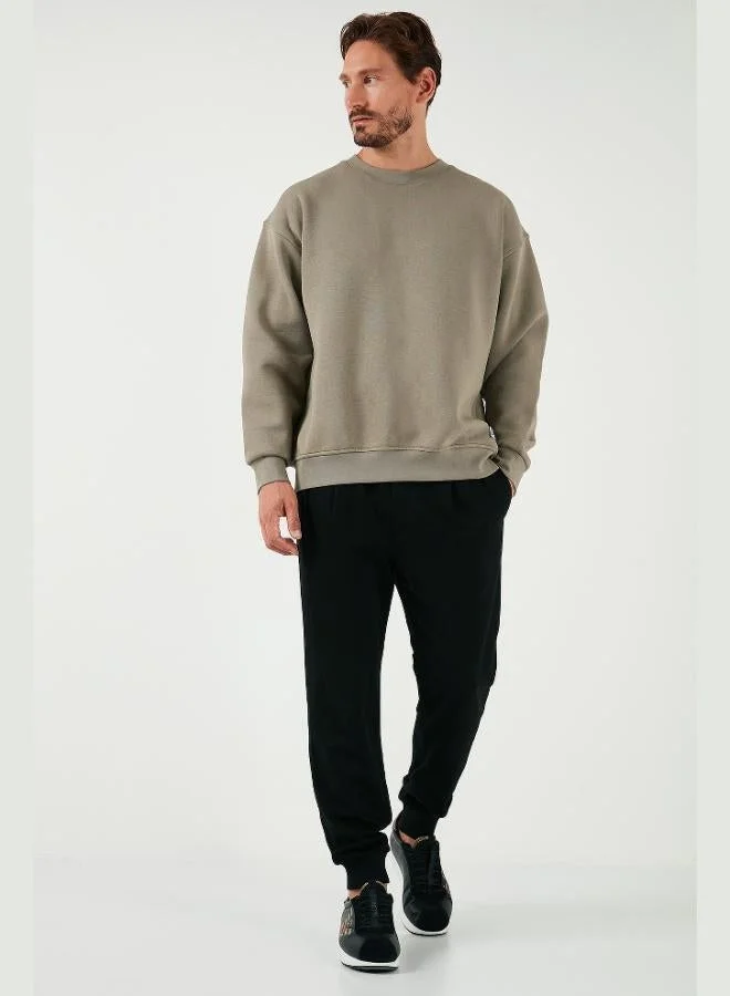 Buratti  Buratti Regular Fit Crew Neck Cotton Fleece Lined Soft Brushed Sweatshirt Men's SWEAT 5905255 for Men | Best Price UAE