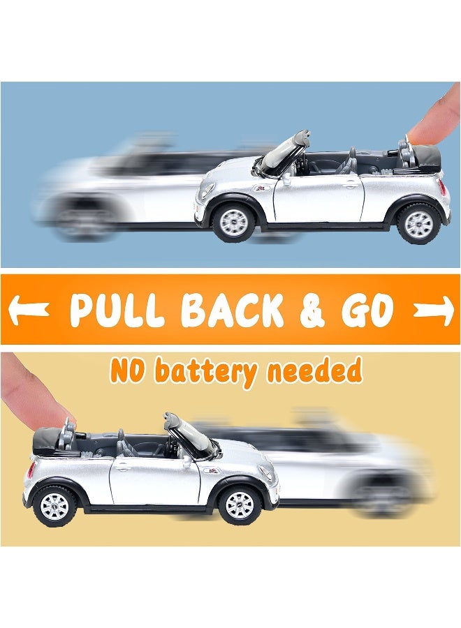 Kinsmart سيارة ميني كوبر إس قابلة للفتح بمقياس 1:36 مع حركة سحب للخلف مصنوعة من سبائك المعادن - Image 5