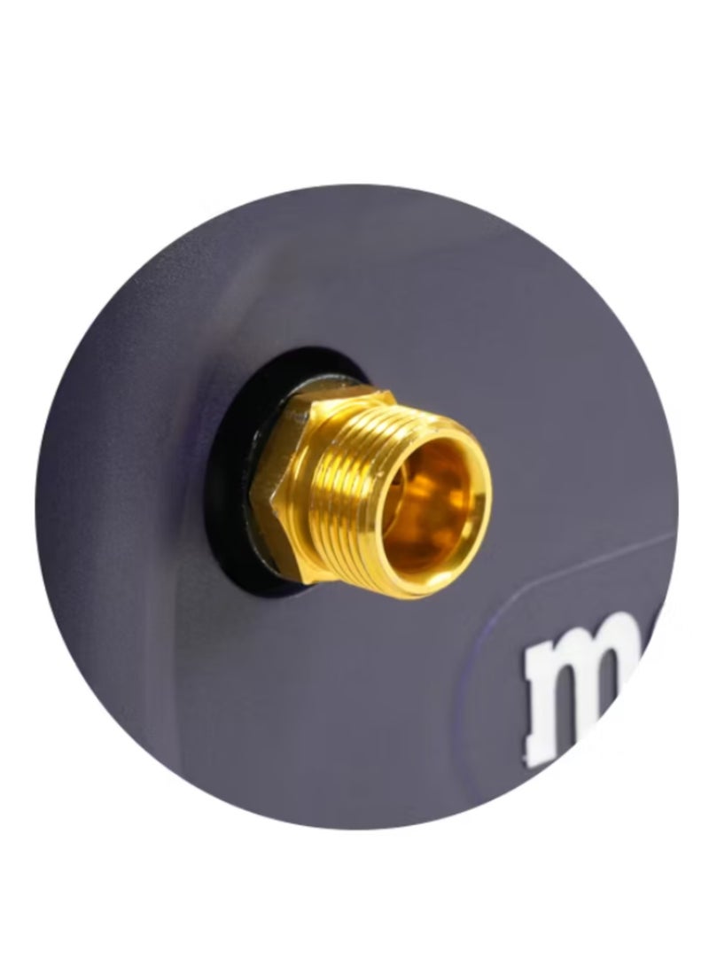 makute Industrial High-Pressure Washer with Copper Induction Motor, Adjustable Pressure Gauge, 60 Bar Working Pressure, 390L/H Flow Rate, Heavy-Duty Cleaning Machine, 1200W, HPW122-60D - Image 5