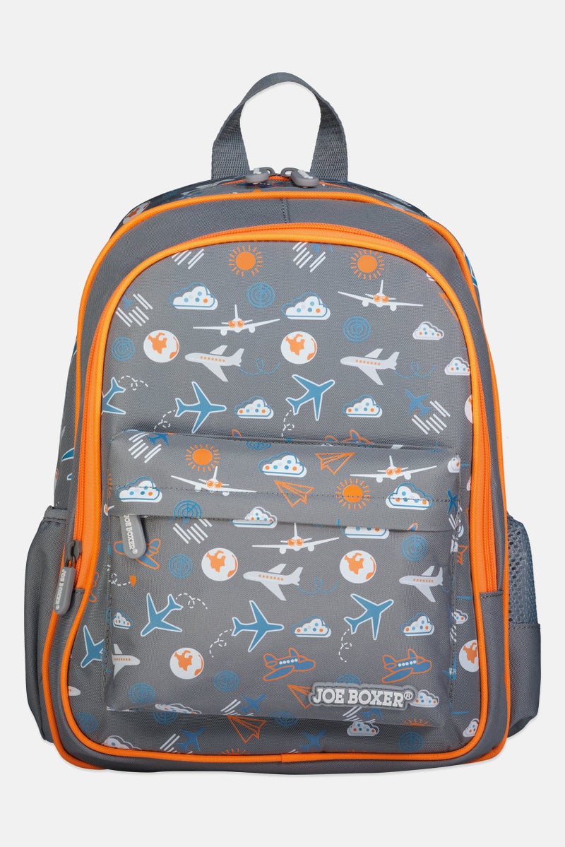 Joe Boxer Kids Boy Graphic Print Backpack, Multicolor - Image 1