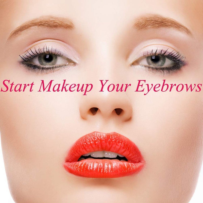 Linkinghome Eyebrow Stencil, 24 Eyebrow Shaper Kit, Reusable Eyebrow Template With Strap, 3 Minutes Makeup, Suitable for 98% - Image 5