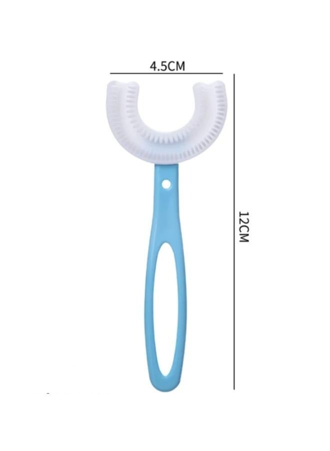 إيزي لايف فرشاة أسنان على شكل حرف U للأطفال من عمر 2 إلى 12 سنة - Image 2