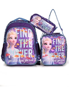 48018 Due The Power Licensed School Backpack Set of 3
