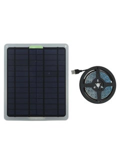 Thoraya Solar Plant Growth Light Strip 20W IP65 Waterproof LED Grow Lamp Strip with Battery Protection Box for Greenhouse 9.8ft  - Image 5