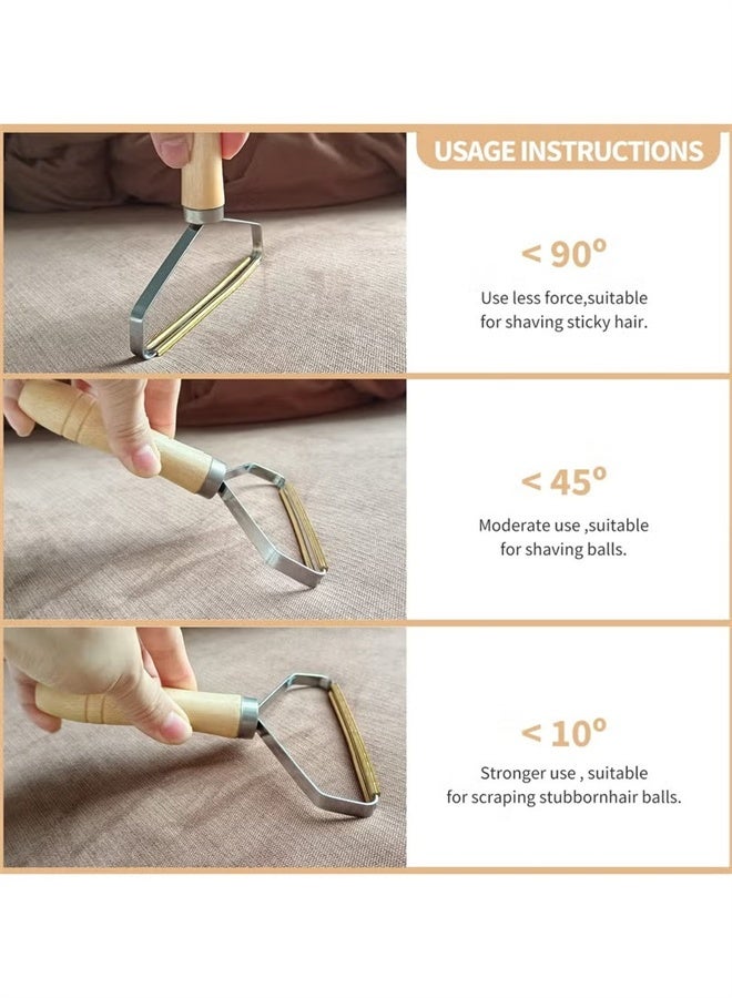 HOMESTAR 2 Pcs Reusable Lint Shaver, Dog and Cat Hair Remover, Reusable Lint Shaver, Roller Cleaner Lint Remover for Carpet, Clothing, Fabric Sofa, Furniture and Car - Image 2