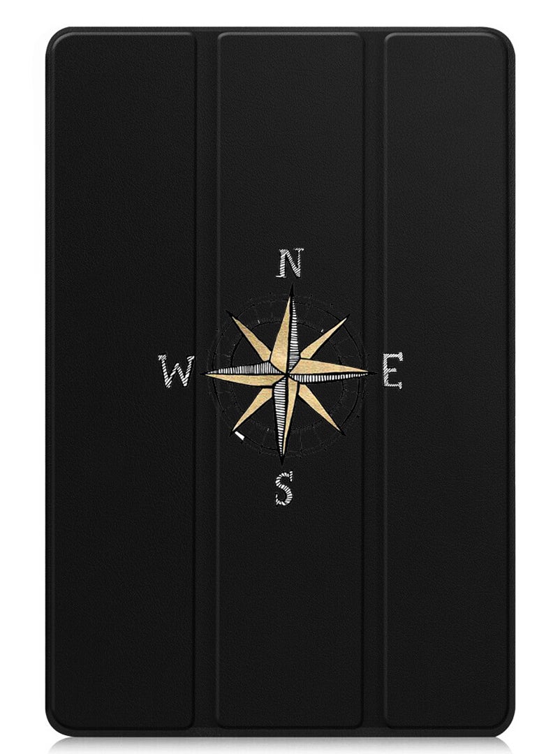 Theodor Protective Flip Case For Xiaomi Pad 7 & Xiaomi Pad 7 Pro With Trifold Stand Auto Wake Sleep Shockproof Cover - Compass - Image 1