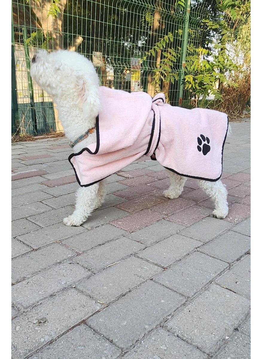 Cotenconcept 2-Pack Cotton and Hooded Dog Bathrobe