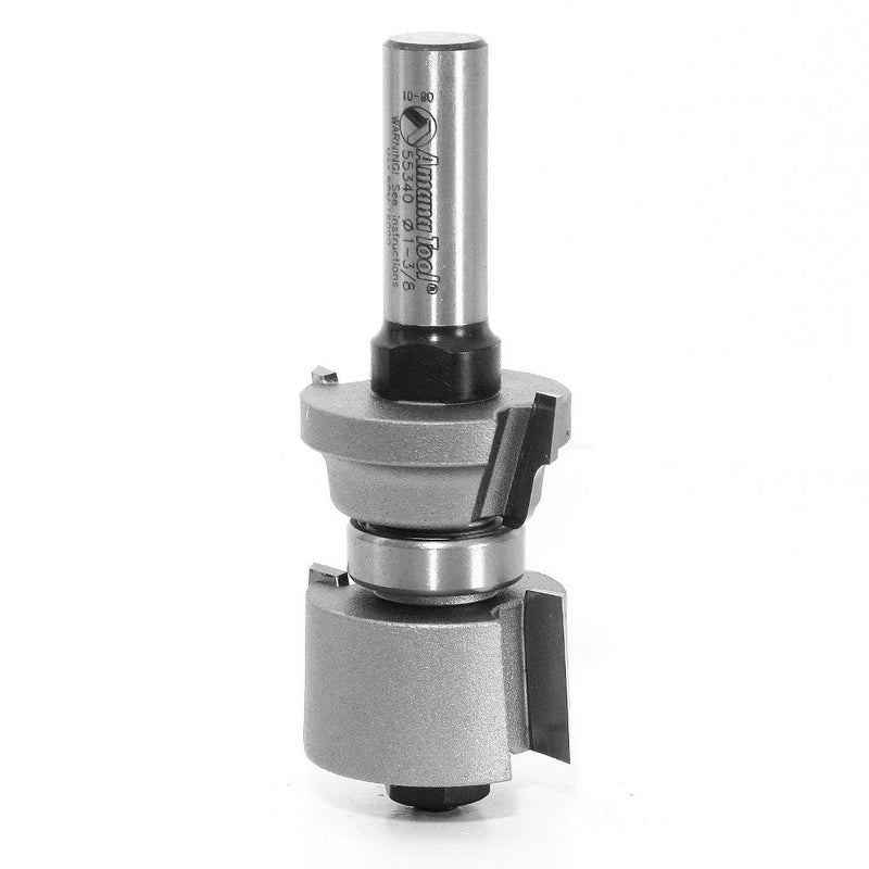 Amana Tool 55340 Carbide Tipped Reversible Ogee Window Sash & Rail Router Bit - 1/8 Radius x 1-9/64 Diameter - Image 5