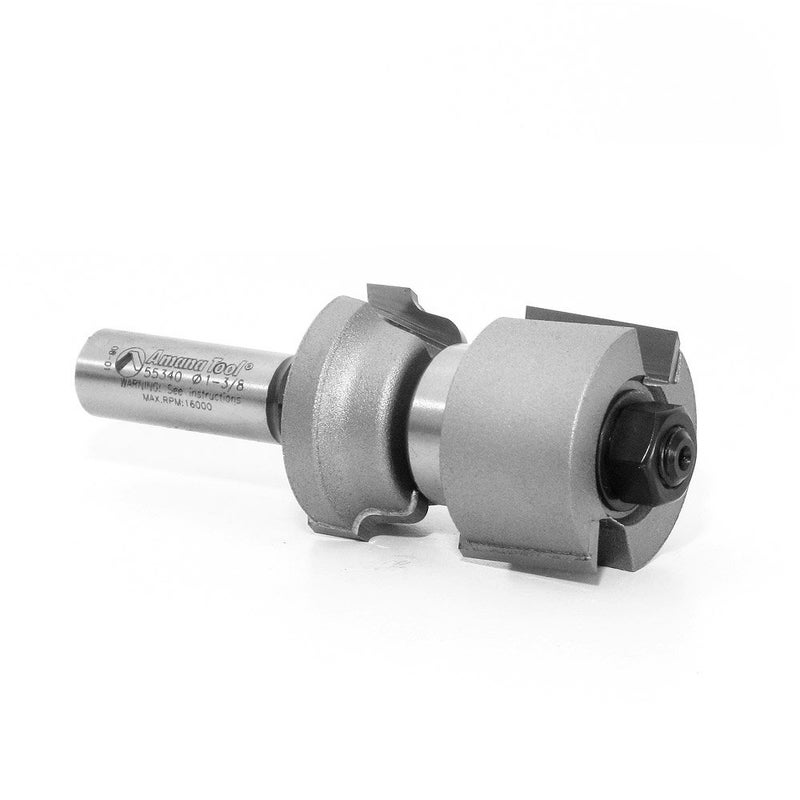 Amana Tool 55340 Carbide Tipped Reversible Ogee Window Sash & Rail Router Bit - 1/8 Radius x 1-9/64 Diameter - Image 3
