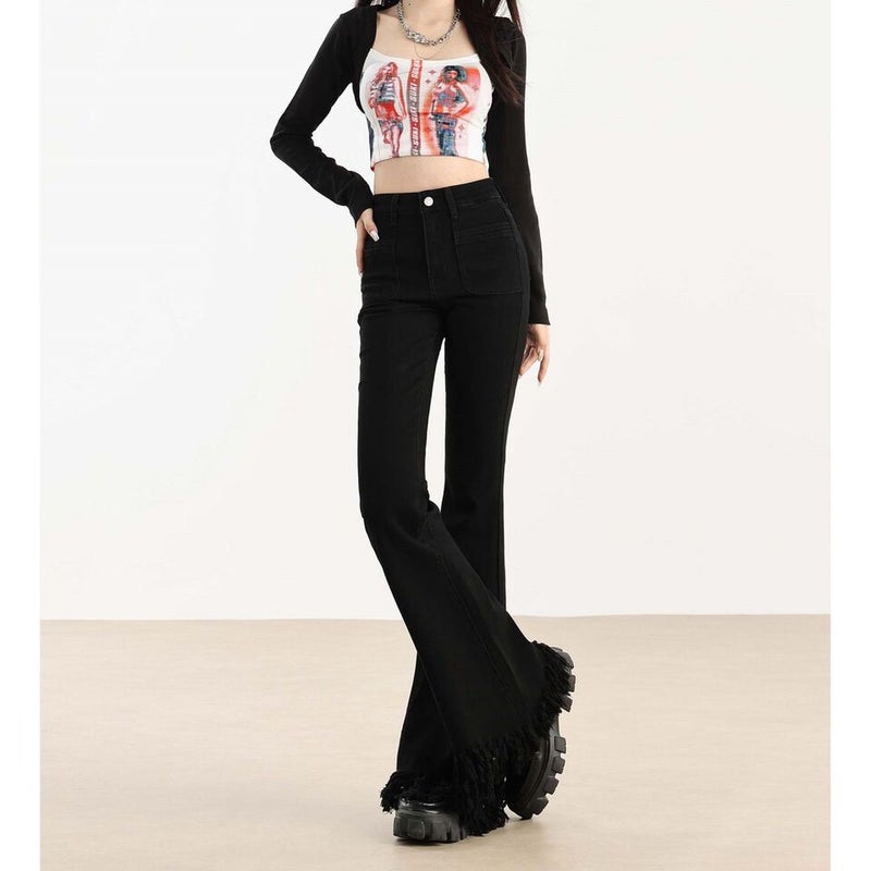 Unisex Classic Denim Jeans Loose Fit Daily Outdoor Wear - Image 2