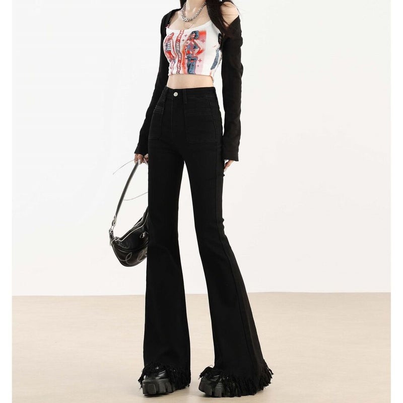 Unisex Classic Denim Jeans Loose Fit Daily Outdoor Wear - Image 1